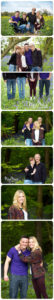 Outdoor family photo session in the blue bell woods just outside of Hemel Hempstead