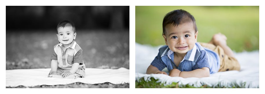 Outdoor baby photography 