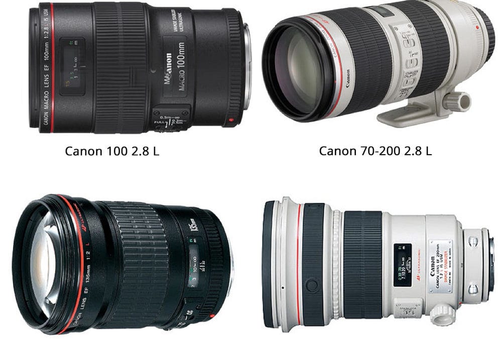 Comparing the big 4 Canon outdoor lenses
