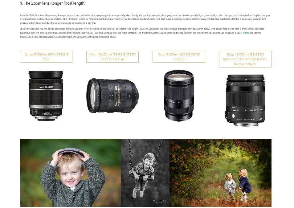 Best inexpensive lenses for beginner photographers