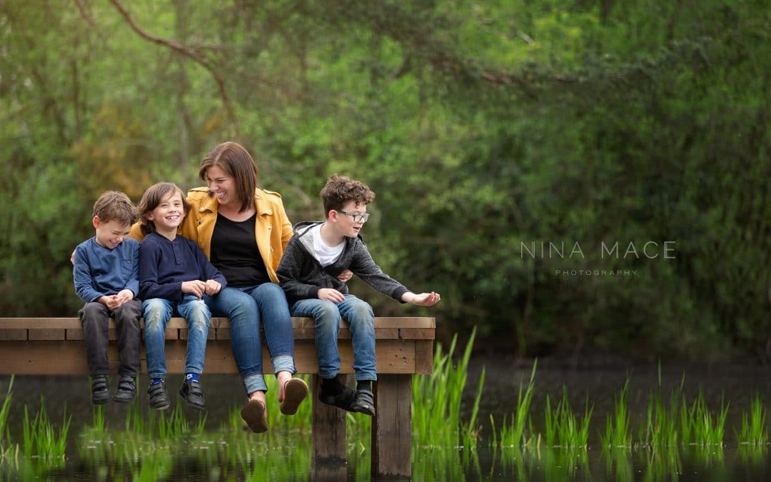 Family photoshoot in Camberley