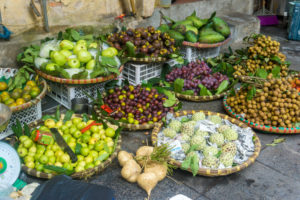 Amazing fruit and veg on every street corner