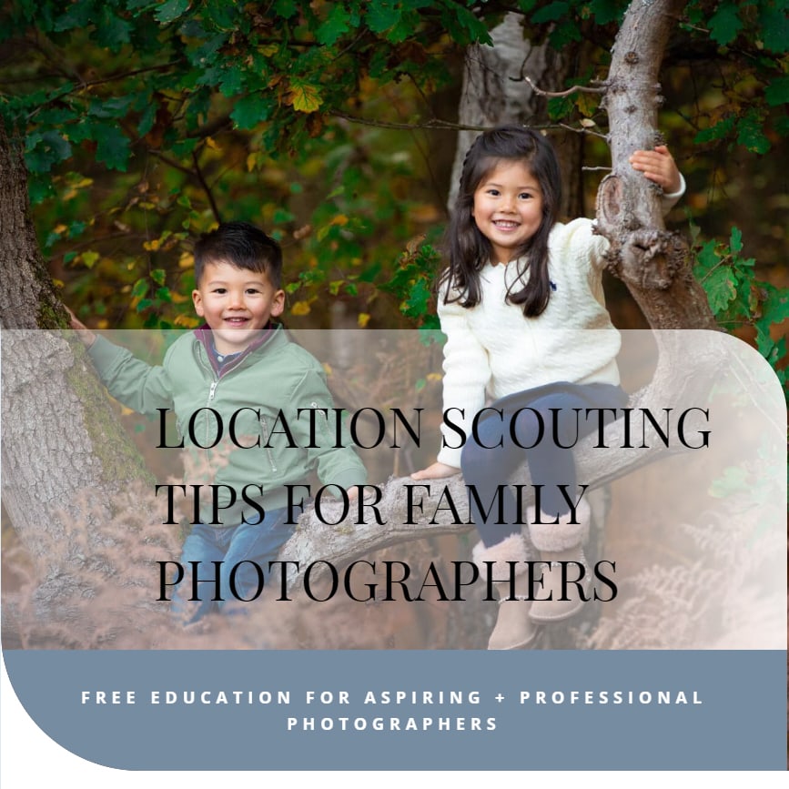 Location scouting for family photographers