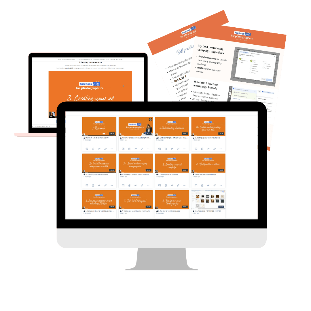 Facebook Ads for Photographers Course