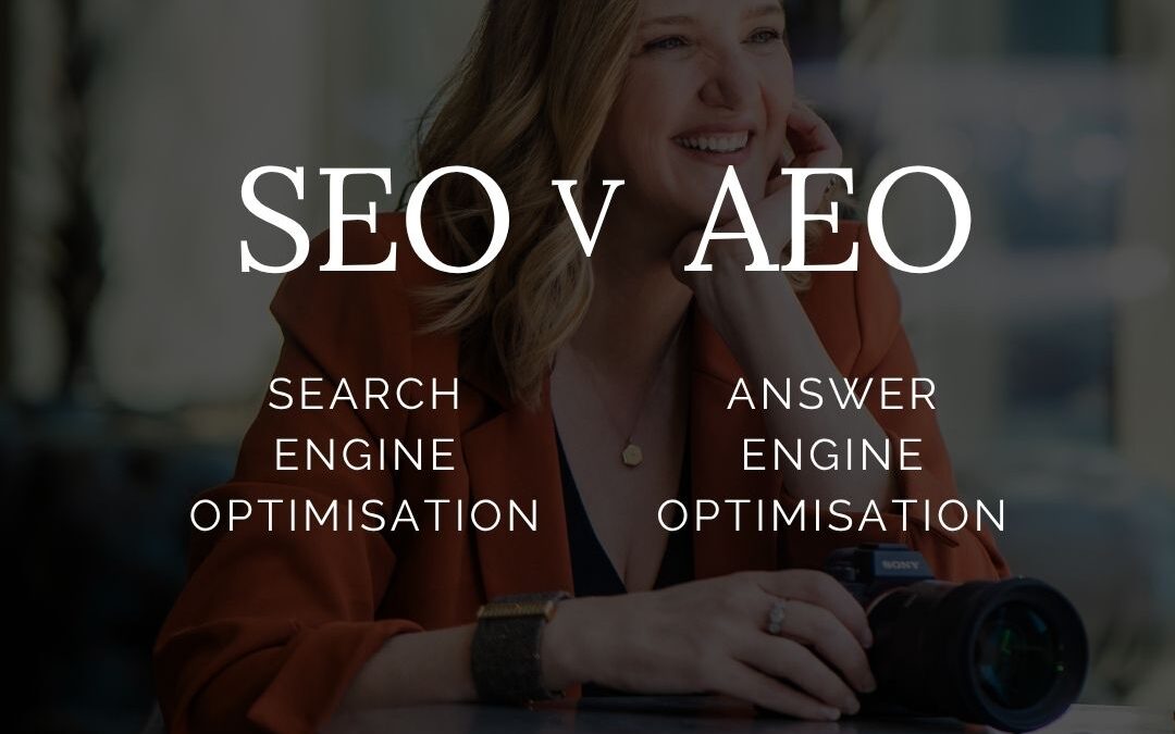SEO vs AEO – And Why Photographers Need to Care Now More Than Ever